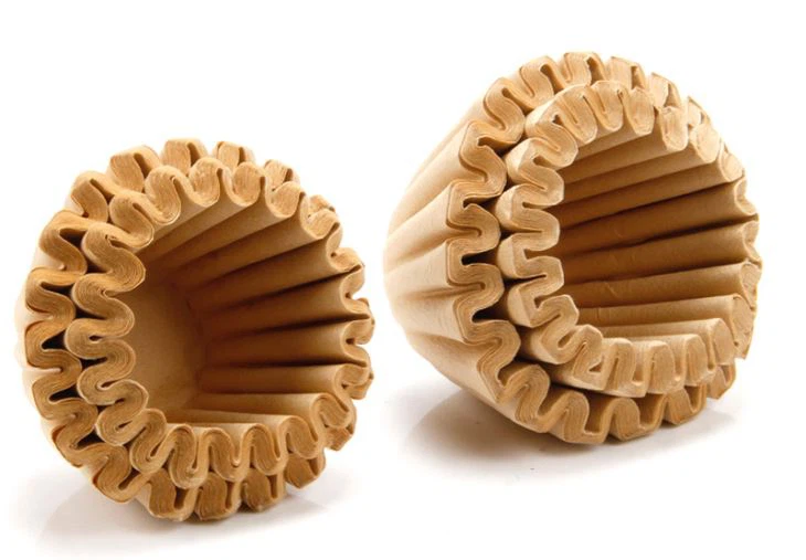 Tort w kształcie kapać typu Bowl Bibuła filtracyjna